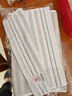 洁丽雅（grace）雅尚毛巾洗脸洗澡擦手柔软成人吸水面巾节日送礼团购 素色条纹2条装 实拍图