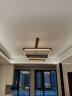 摩灯会客厅吊灯 现代简约豪华别墅2024年新款大气设计师灯具餐厅餐桌台 岩板双圈（重叠款）40+60cm 晒单实拍图