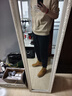 森馬（Senma）时尚潮流英伦马丁靴系带高帮休闲男靴610313608 咖喱黄 44码 实拍图