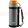 膳魔师（THERMOS）保温壶男女不锈钢旅行壶FFW-1000带手柄挎带水壶保温保冷壶 FFW-1000-GY迷雾灰- 1L 实拍图