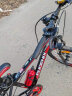 凤凰（Phoenix）儿童自行车山地车男女学生脚踏车6-15岁童车 霸道 黑红色 22寸 实拍图