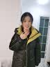 鸭鸭羽绒服女2026新款冬季中长款撞色拼接连帽保暖女士时尚官方外套 绿色 S (建议80-110斤) 实拍图
