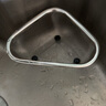 肆月三角沥水篮水槽沥水架厨房不锈钢置物架水池剩菜沥水网过滤 小号（过滤茶叶/厨余垃圾） 过滤神器 实拍图
