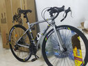 EG7公路山地自行车成人死飞变速通勤越野旅行城市单车儿童男青少年 星光40刀-钛银色 26寸24速 实拍图