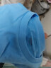 巴拉巴拉短袖男童装女上衣儿童t恤夏季多色款棉透气（婴小童） 棒棒T-海洋蓝80129 110cm 实拍图