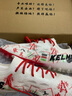 卡尔美（KELME）天朗足球卡尔美TLSS联名RAYO系列短钉麻将配色限量人草MG足球鞋 白红色8242ZX1109-107 41 US8 实拍图