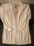 无印良品 MUJI 女式 防紫外线性能 莱赛尔纤维中长开衫防晒衣外搭BAD55A2S 白色 M 晒单实拍图