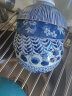 美浓烧（Mino Yaki） 【日本原装进口】美浓烧餐具陶瓷碗日式家用米饭碗餐具套装 4.5英寸蓝绘饭碗5件套 实拍图