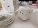 公牛（BULL) 魔方智能USB插座 插线板/插排/排插/接线板/拖线板  GN-U303U 白色魔方USB插座 晒单实拍图