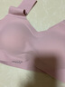 金三塔真丝文胸女光面无痕无钢圈背心式内衣 樱桃粉撞肤色 M 实拍图