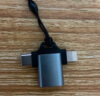 胜为（shengwei）OTG转接头 Type-C+lightning USB3.0二合一多功能数据线手机接U盘读卡器键鼠苹果15安卓 EDU0001J 实拍图