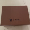 骆驼（CAMEL）动感风织带细闪车缝线魔术贴松糕底运动凉鞋 L23M504136 黑色 37 实拍图
