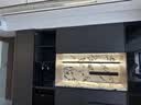 铝合金发光层板置物架创意简约L型壁挂式客厅收纳架金属层板隔板 哑光黑 长度1000mm深度200mm内置变压器，接线款 实拍图