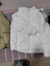 森马（Semir）轻松羽绒|x超级植物羽绒服女中长款防水oversize连帽101723113048 实拍图