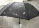 天堂 防紫外线晴雨伞三折 雨伞黑胶防晒太阳伞遮阳晴雨伞 黑色 晒单实拍图