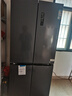 美菱（MeiLing）无忧嵌503/507/510/511双系统十字四门多门冰箱 家用超薄零嵌入底部散热一级全空间净味智能冰箱 510WP9CZX【63.5薄嵌】神秘灰 实拍图