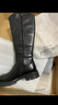 ZHR长靴女高筒骑士靴女秋冬款粗腿不过膝加绒加厚保暖显瘦显长筒靴子 AW85A 黑色(加绒) 37  实拍图
