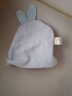 喜亲宝婴儿帽子新生儿胎帽针织棉帽宝宝护囟门帽建议0-3个月双层蓝色 实拍图