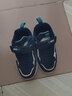 哈比熊童鞋儿童运动鞋男童鞋春秋款革面休闲鞋轻便软底潮鞋 深蓝26码 实拍图