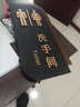 SHANG XUAN亚克力高档卫生间标识牌定制男女洗手间指示牌双面厕所门牌竖款 洗手间 15x33cm（大气款） 实拍图