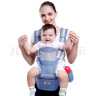 COOKSS婴儿背带腰凳前抱式多功能四季通用款抱娃神器新生儿横抱宝宝坐凳 清新绿 晒单实拍图