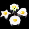 拜杰不锈钢煎蛋神器 煎蛋模具  心形花形星形圆形DIY煎蛋模型 四只装 实拍图