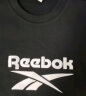 Reebok锐步官方情侣款CREW基础LOGO经典加厚长袖卫衣套头衫GU3873 GU3883_黑色 A/M 实拍图