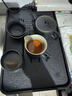 宅轻松 黑陶家用功夫茶具家用茶壶茶盘会客送礼侧把整套茶具17件套 实拍图