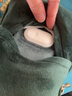 全品屋 热水袋暖手宝暖水袋充电式可拆洗保暖贴暖脚痛经电暖宝姨妈神器 升级款套装绿【热水袋+绒布袋】 实拍图