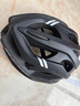 凤恩（fengen）自行车头盔男山地车公路车折叠车平衡车单车轮滑安全盔帽骑行装备 队长款透气头盔-哑光黑色+尾灯  成人L码可调52-62CM 实拍图