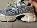 Saucony索康尼2K骑士鞋休闲鞋男女复古老爹鞋女厚底增高运动鞋男 银白兰 43 实拍图