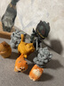 木雕小柴犬桌面摆件手工艺品可爱狗狗萌宠创意手作日系造景木制 木雕小柴犬 实拍图