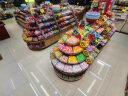 龙易鹿超市木质散称货架四层散装食品展示柜饼干干果蜜饯零食柜圆形 支持定制 晒单实拍图