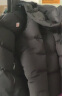 黑冰（BLACKICE）男士户外防风连帽短款鹅绒700蓬羽绒服经典款天枢PLUS 黑色 XL 实拍图