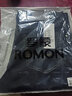 罗蒙（ROMON）牛仔裤男秋冬季裤子男士直筒裤男裤休闲长裤 牛仔黑 33 实拍图