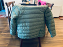 361°儿童轻薄羽绒服25冬男女中大童防风保暖外套N32341901 绿160 实拍图