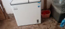 美的（Midea）179升双温双箱商用家用冰柜 大冷冻小冷藏卧式顶开门冰柜 小型冰箱节能低音冷柜BCD-179DKEM(E) 实拍图