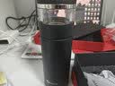 水莫停 德国智能银保温杯茶水分离泡茶杯男999银内胆水杯子 雅黑银 实拍图