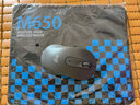 罗技（Logitech）优选系列M650无线蓝牙鼠标 办公蓝牙静音鼠标Mac苹果ipad鼠标人体工学双模鼠标大小手可选男女通用 M650黑M+大桌垫 实拍图