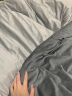 皮尔卡丹 双面牛奶绒四件套 加厚刺绣珊瑚绒被套床单 1.5/1.8米床 星辰银 晒单实拍图