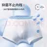 Q21【小海绵】儿童内裤a类平角裤四角短裤小童男女宝宝中大童内裤 【女平角】阿嘟奶黄*3 120 建议体重36-43斤 实拍图