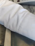 紫魅俏衬衫女长袖白色纯棉职业衬衣商务正装修身打底加绒加厚纯色工作服 白色(加绒) 2XL (建议125-135斤) 实拍图
