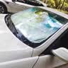 鑫盛凌汽车遮阳前挡汽车遮阳防晒隔热挡汽车镭射遮阳板汽车遮阳前挡罩 凯迪拉克CT6XT6XT5ATS-LXT4CTSC 【三厢车/SUV/MPV】可折叠/不透光配收纳袋 实拍图