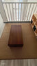妙意轩 简易日式简约实木榻榻米桌电脑桌飘窗茶几国学桌地台茶几长桌 胡桃色110*55*30【配2坐垫桌旗】 实拍图