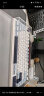 狼蛛（AULA）F75客制化机械键盘gasket结构全键热插拔无线三模蓝牙电竞游戏办公 冰川蓝  新月轴 实拍图