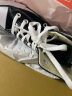 匡威（Converse）官方All Star经典帆布男女高帮休闲运动鞋黑色101010 101010/黑色 36 实拍图