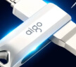 爱国者（aigo）128GB Type-C USB3.2 手机U盘 U351高速读写款 银色 双接口手机电脑用 读速高达150MB/S 实拍图