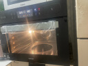 苏泊尔（SUPOR）嵌入式蒸烤炖炸一体机家用智能多功能蒸箱烤箱炖煮空气炸4合1 60LAPP操控 DY65蒸烤 实拍图