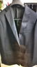 雅戈尔（YOUNGOR）西服男士050款上衣秋冬青年男套西上衣羊毛面料经典西服 藏青 L 175/100A 实拍图