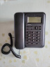 飞利浦（PHILIPS）有绳电话机座机 固定电话 办公家用 双接口 免电池 免提通话 CORD281A黑色 实拍图